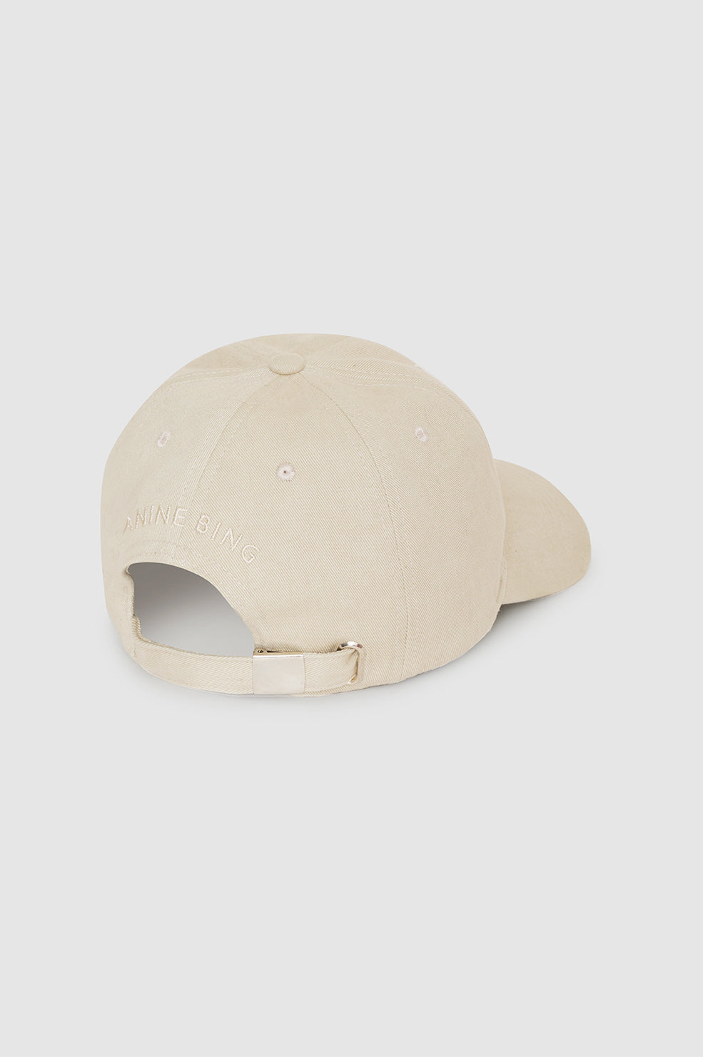 Anine Bing | Jeremy Baseball Cap AB - Oatmeal