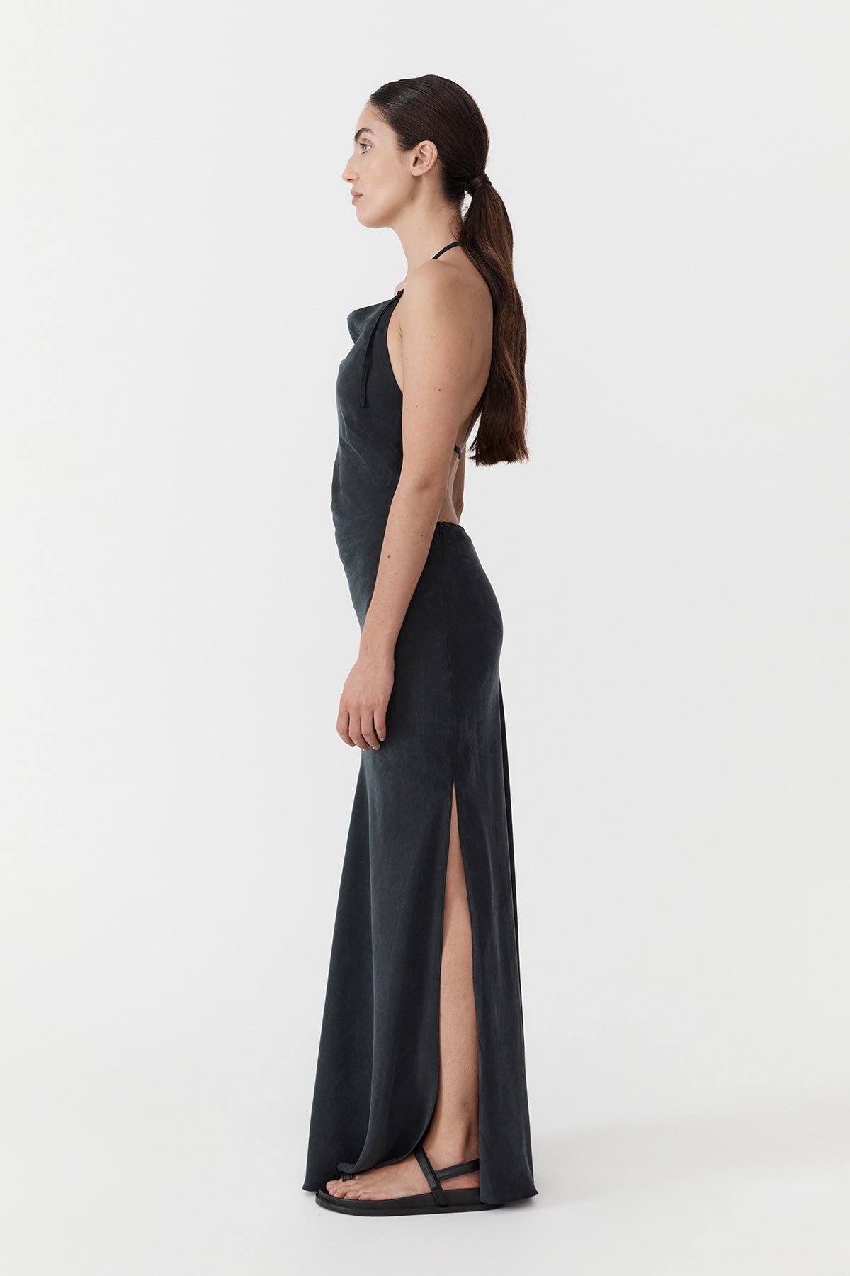 St. Agni | Adjustable Strap Dress - Black