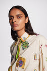 Alemais | Checkers Embroidered Shirt