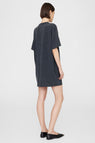 Anine Bing | Beth Mini Dress Letterman - Washed Black