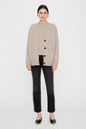 Anine Bing | Jackson Cardigan - Brown Cashmere