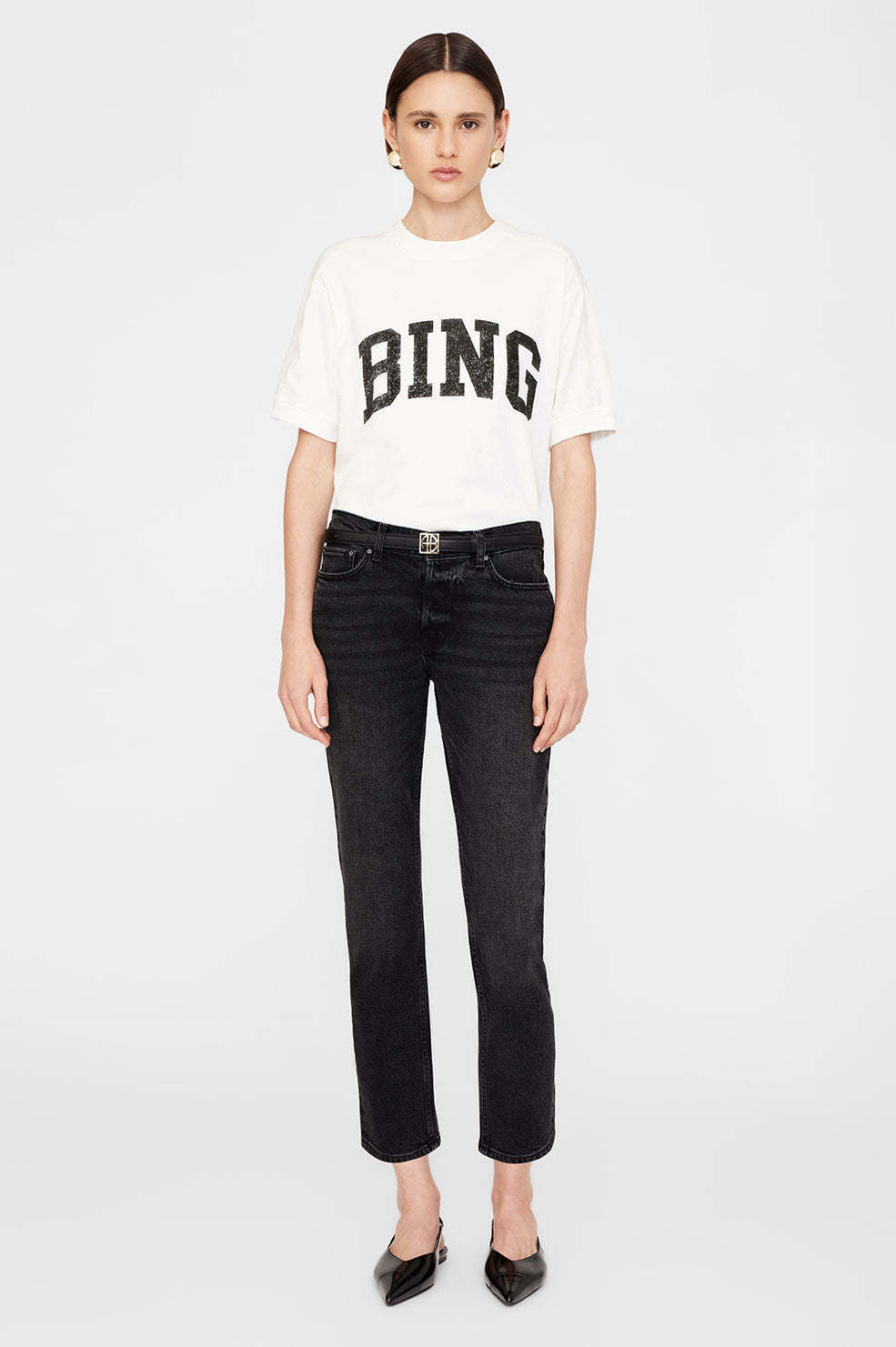 Anine Bing | Jaylin Tee Bing - Ivory