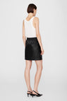 Anine Bing | Soto Skirt - Black Vegan Leather