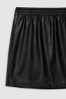 Anine Bing | Soto Skirt - Black Vegan Leather