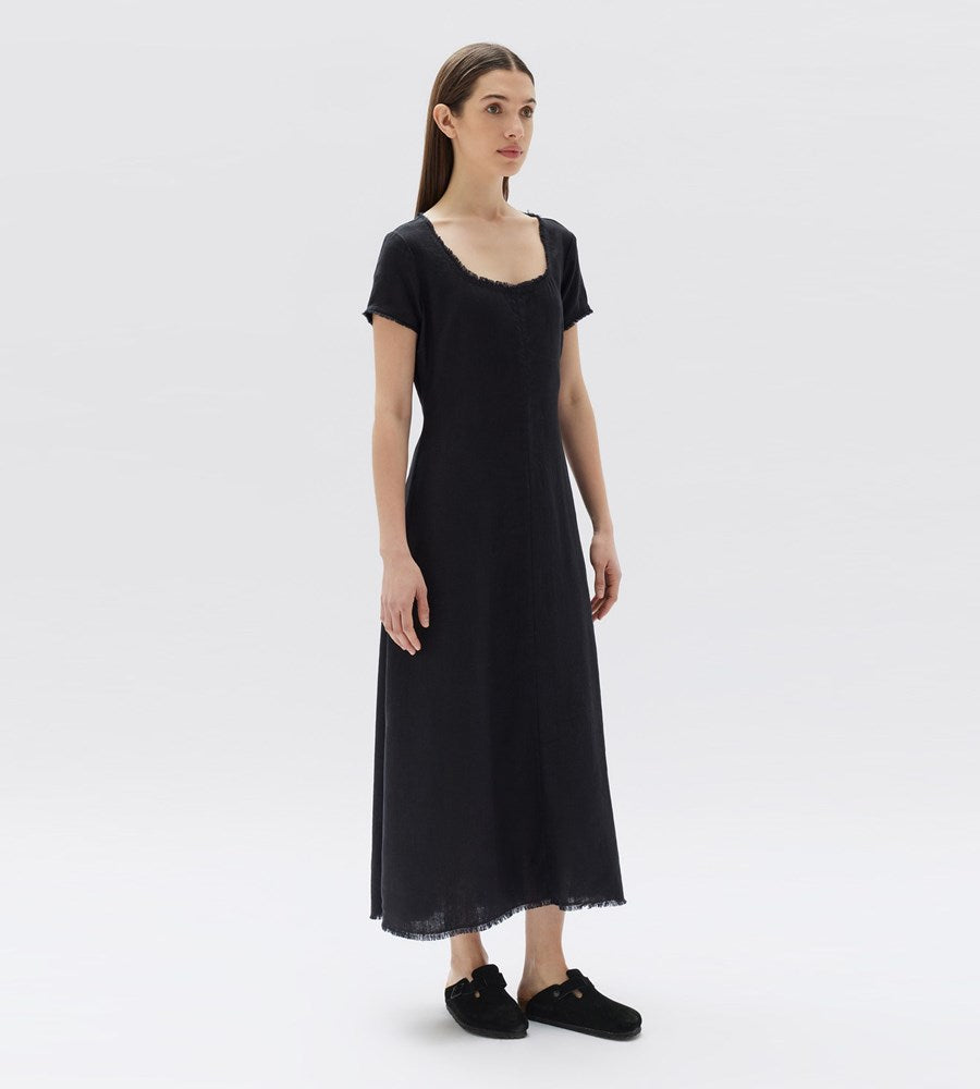 Assembly Label | Catalina Linen Dress - Black
