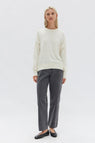 Assembly Label | Cotton Cashmere Lounge Sweater - Cream