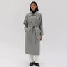 Assembly Label | Cocoon Coat - Grey Marle