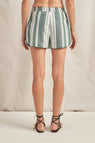 Ilio Nema | Argos Shorts - Green Cyprus Stripe