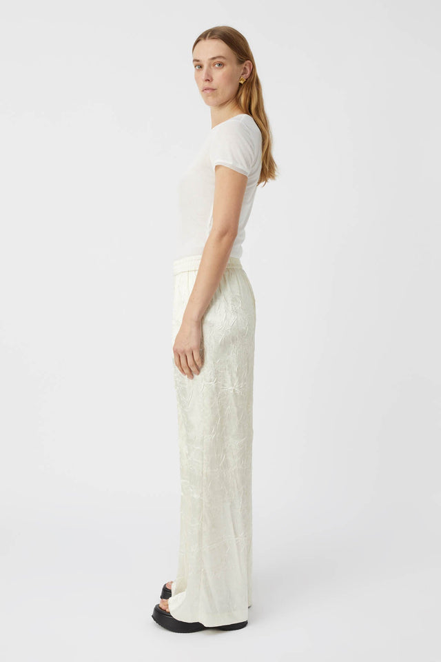 Camilla and Marc | Allire Satin Pant - Cream