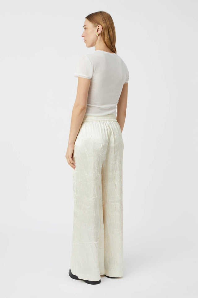 Camilla and Marc | Allire Satin Pant - Cream