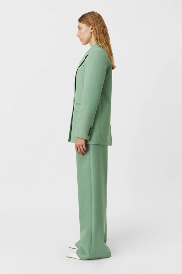 Camilla and Marc | Flora Blazer - Light Eucalyptus Green