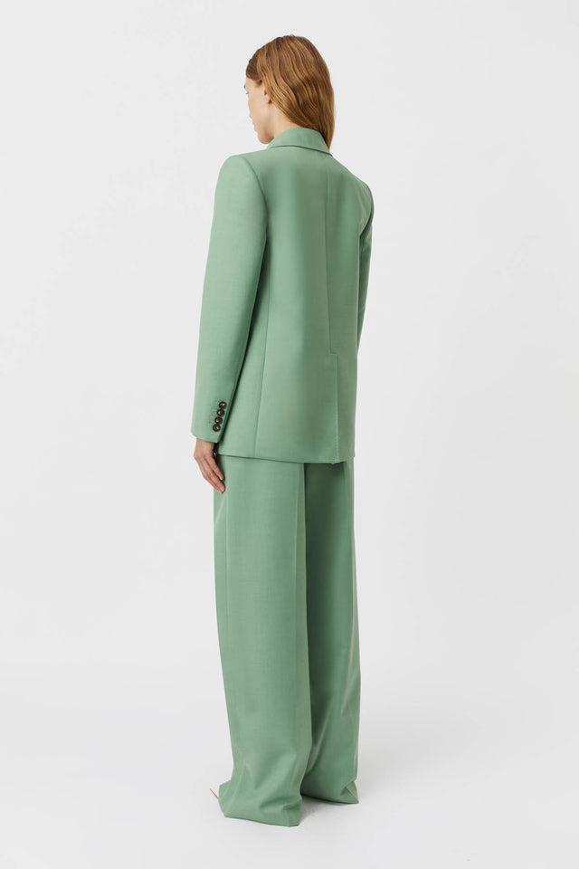 Camilla and Marc | Flora Blazer - Light Eucalyptus Green