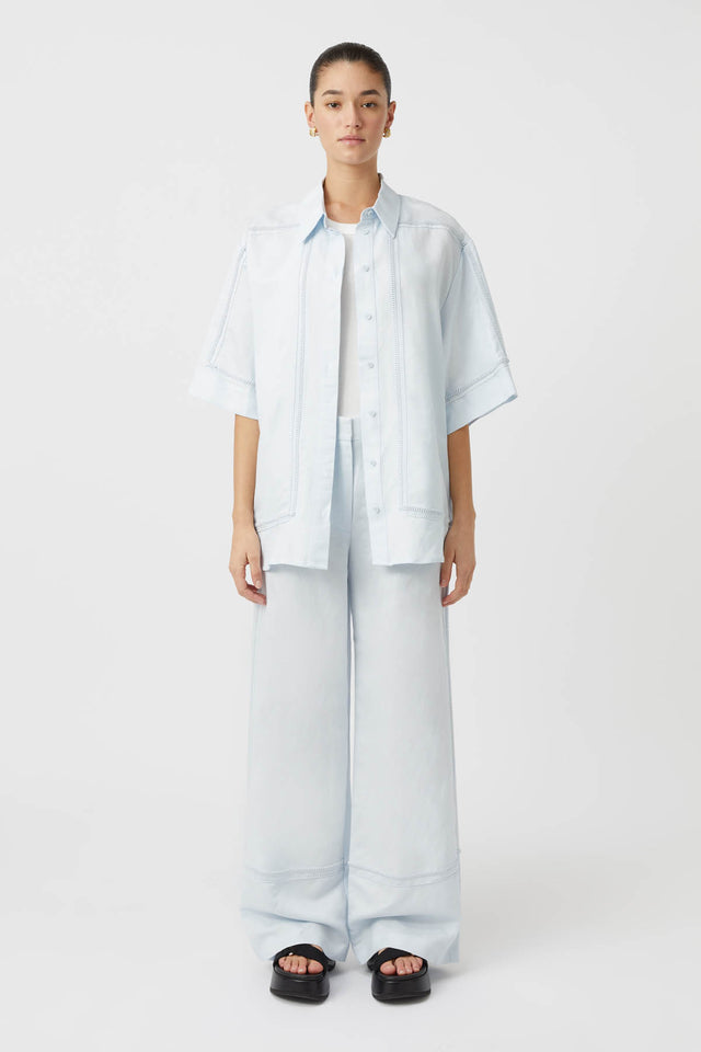 Camilla and Marc | Fortuna Shirt - Ice Blue