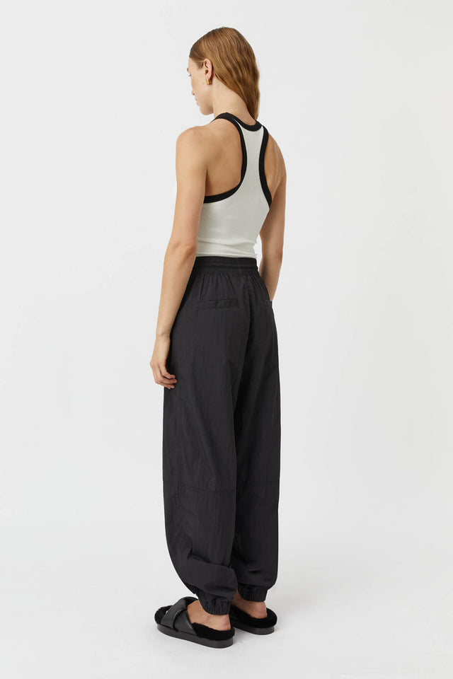 Camilla and Marc | Nora Contrast Bind Tank - Soft White/Black