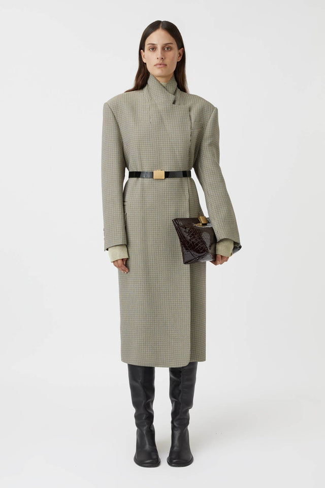 Camilla and Marc | Banks Coat - Black Houndstooth