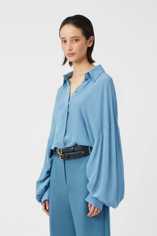 Camilla and Marc | Lura Shirt - Allure Blue