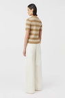 Camilla and Marc | Umi Knit TShirt - Tan/Cream