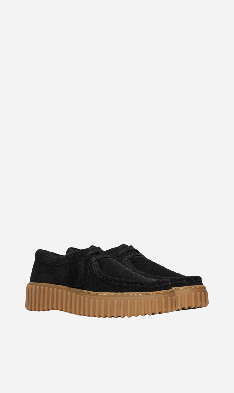 Clarks | Torhill Bee - Black Suede