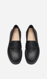 Clarks | Torhill Penny - Black Leather