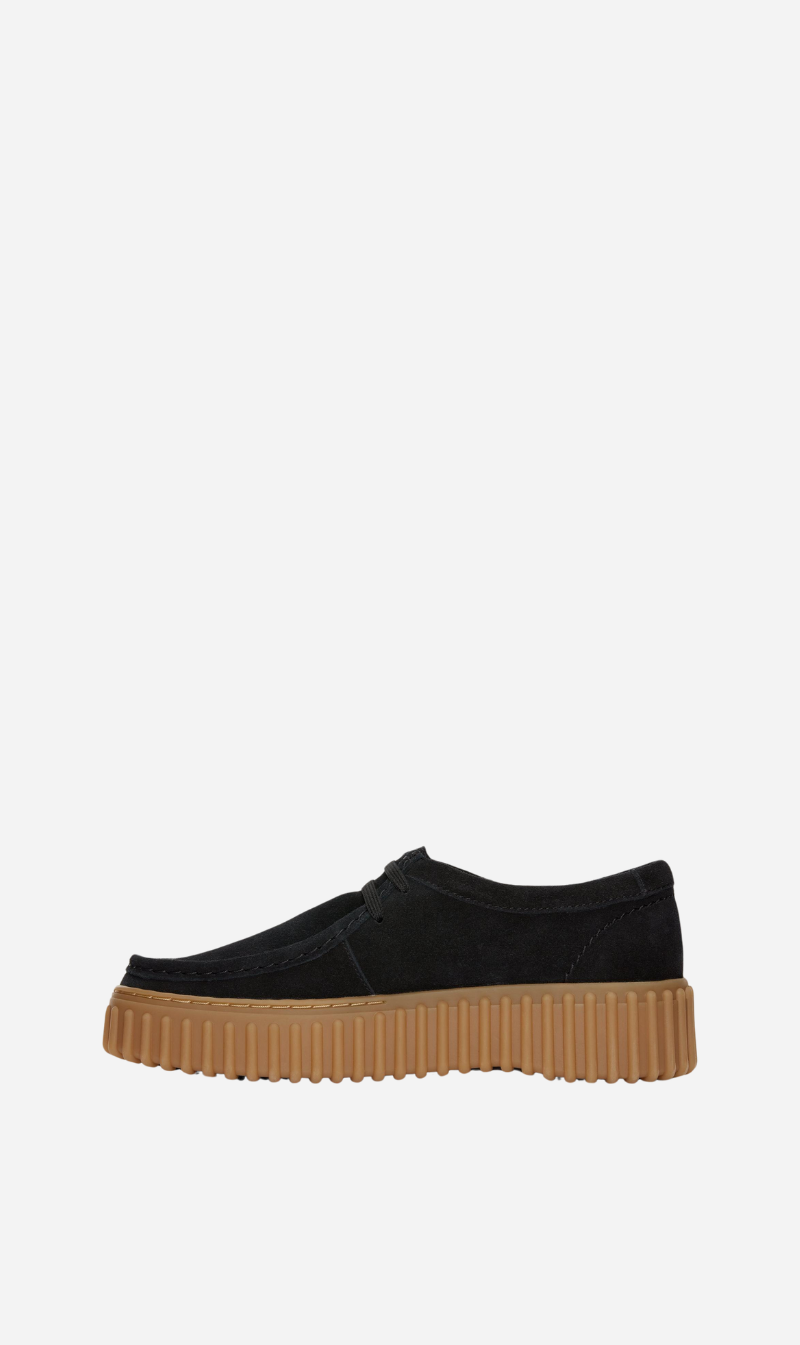 Clarks | Torhill Bee - Black Suede