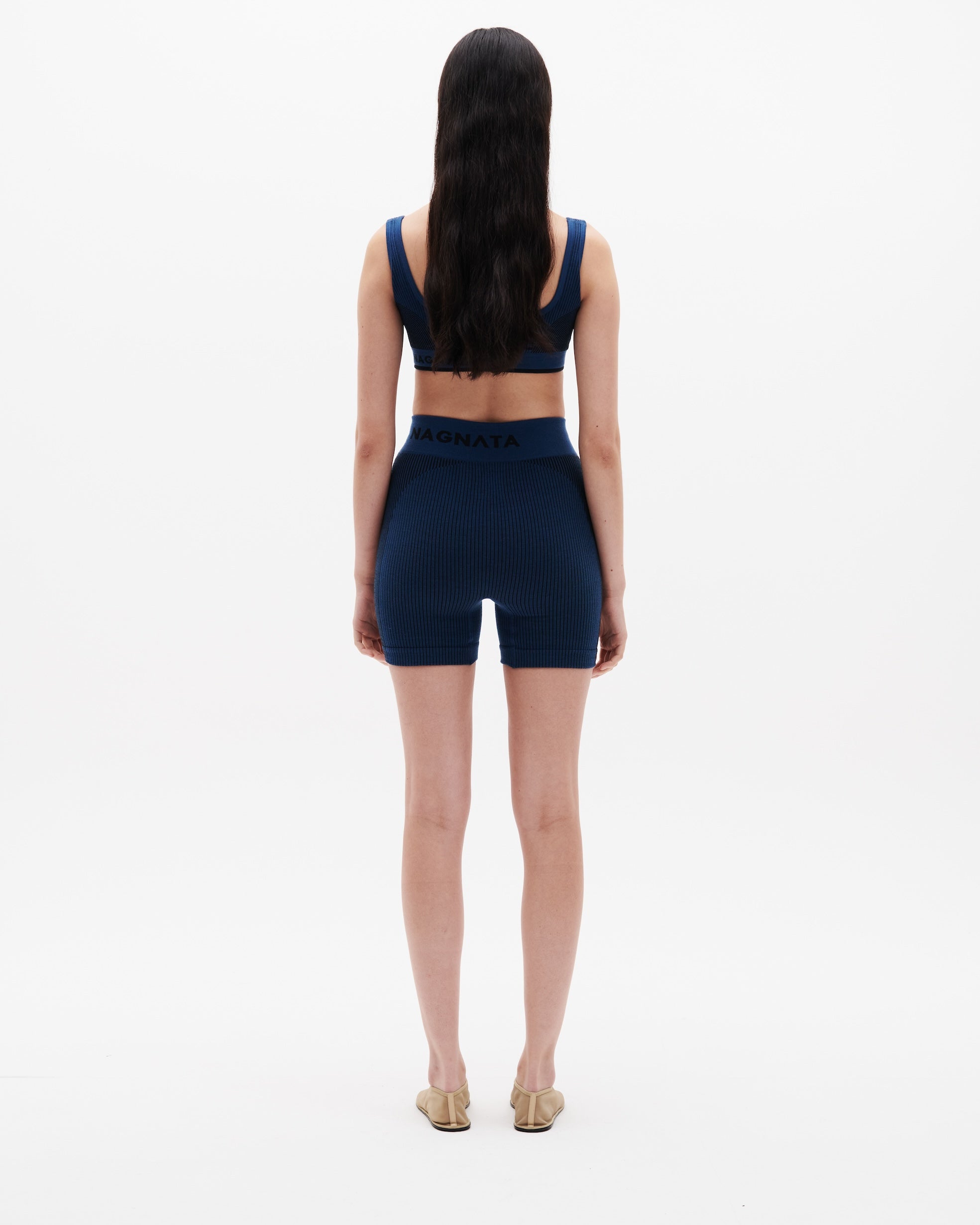 Nagnata | Ballet Wool Mini Short - Ocean