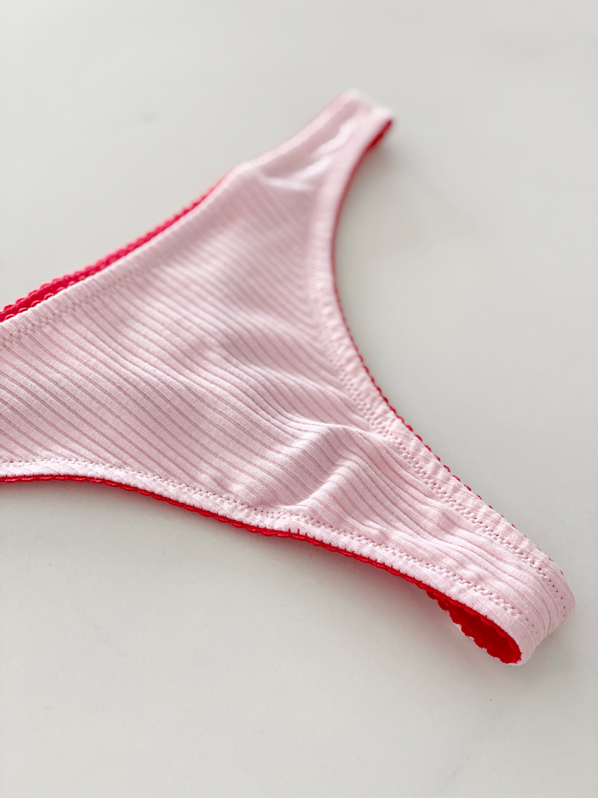 Dear Dylan | Organic Rib Thong - Cupid