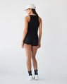 Dear Dylan | Organic Mid Rise Boyfriend Short - Noir