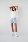 Dear Dylan | Cotton Boxer Short - Dylan Stripe