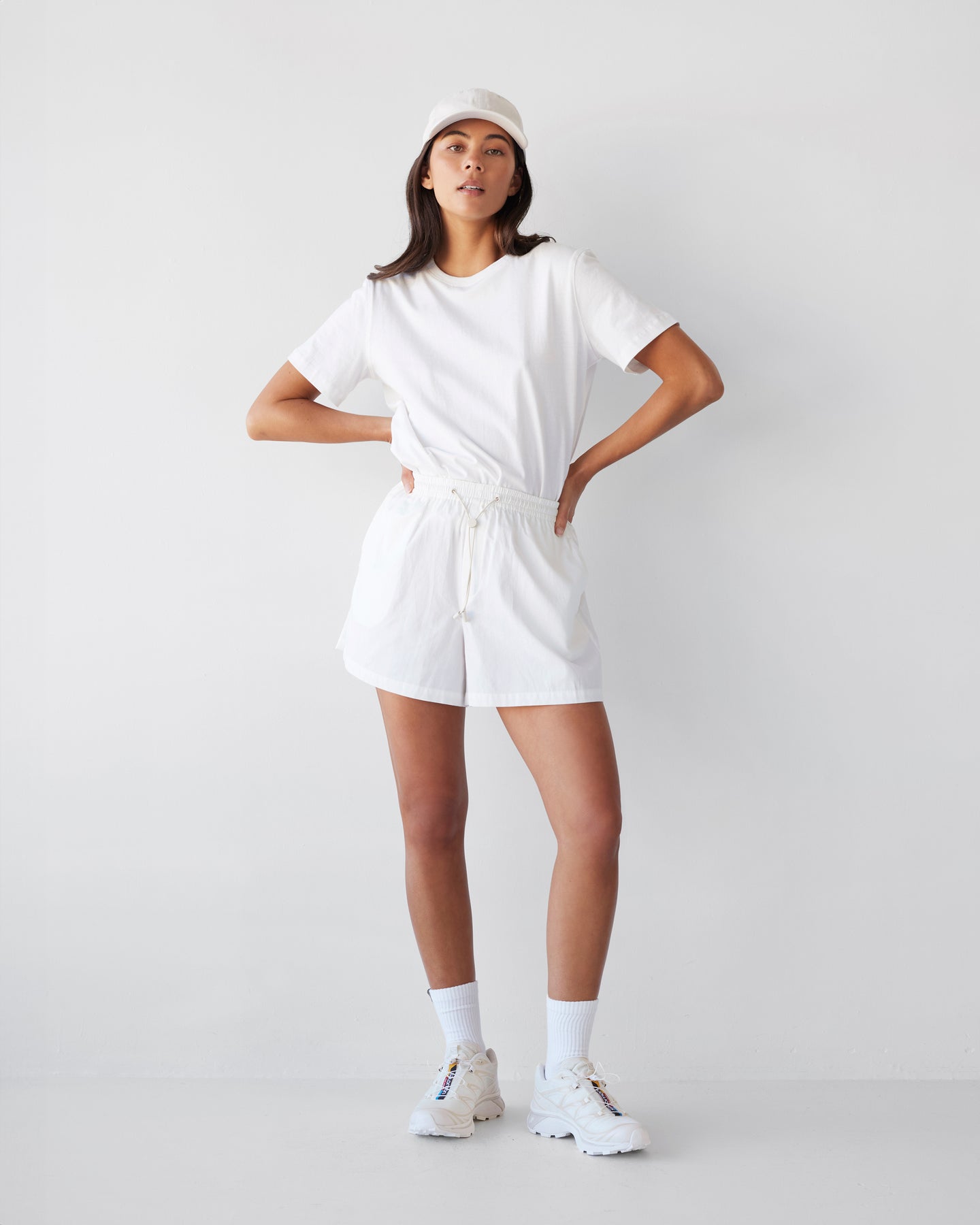 Dear Dylan | Lawn Toggle Short - Blanc