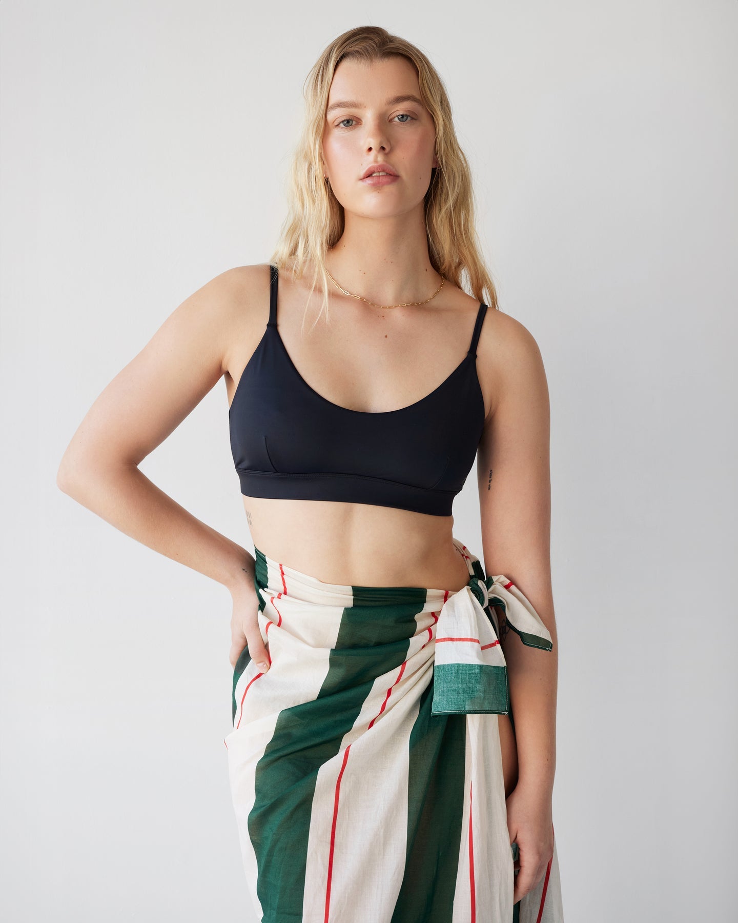 Dear Dylan | Swim Crop - Noir