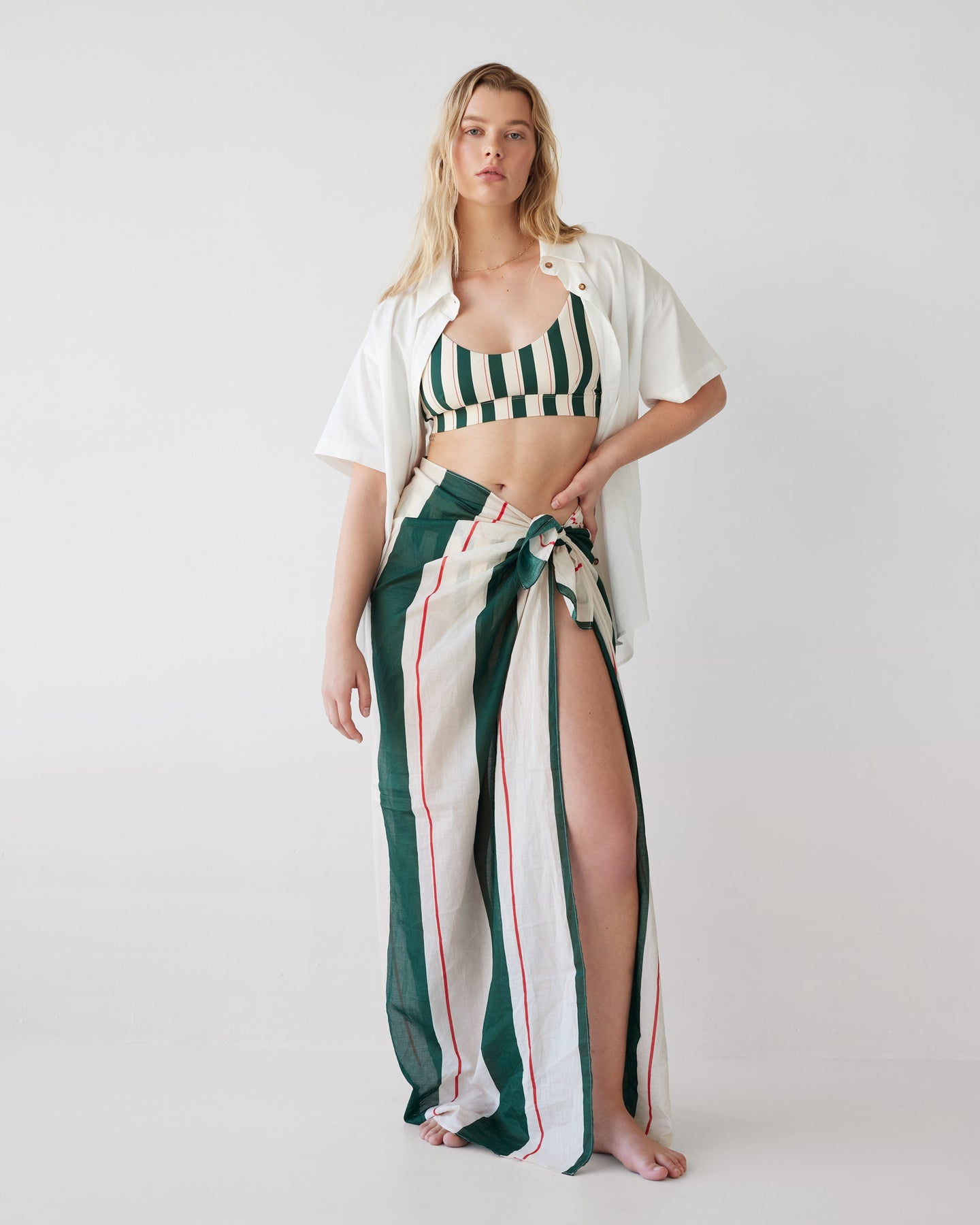 Dear Dylan | Sarong - Bistro Stripe