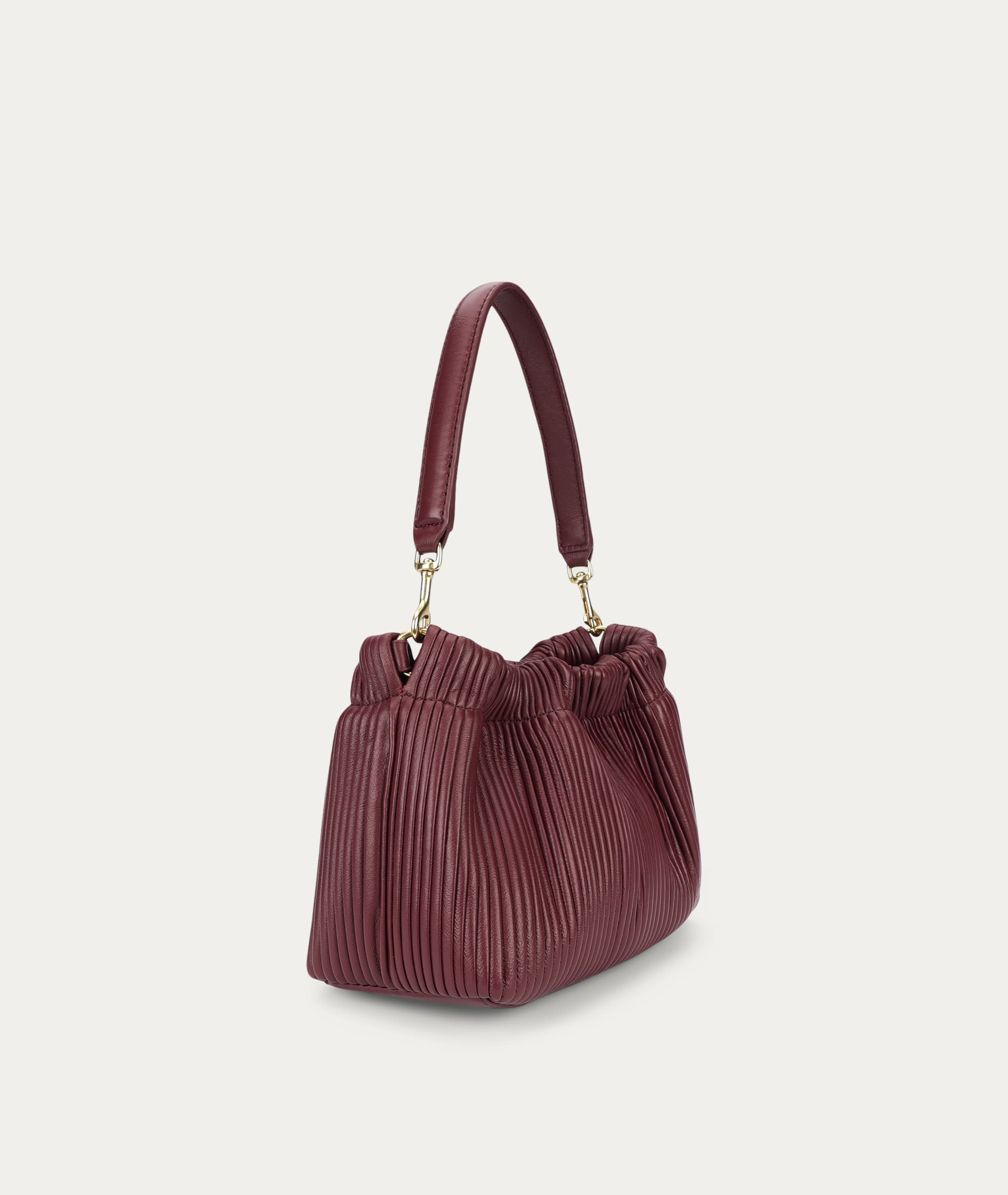 Deadly Ponies | Mr Cinch Mini - Claret Pleated
