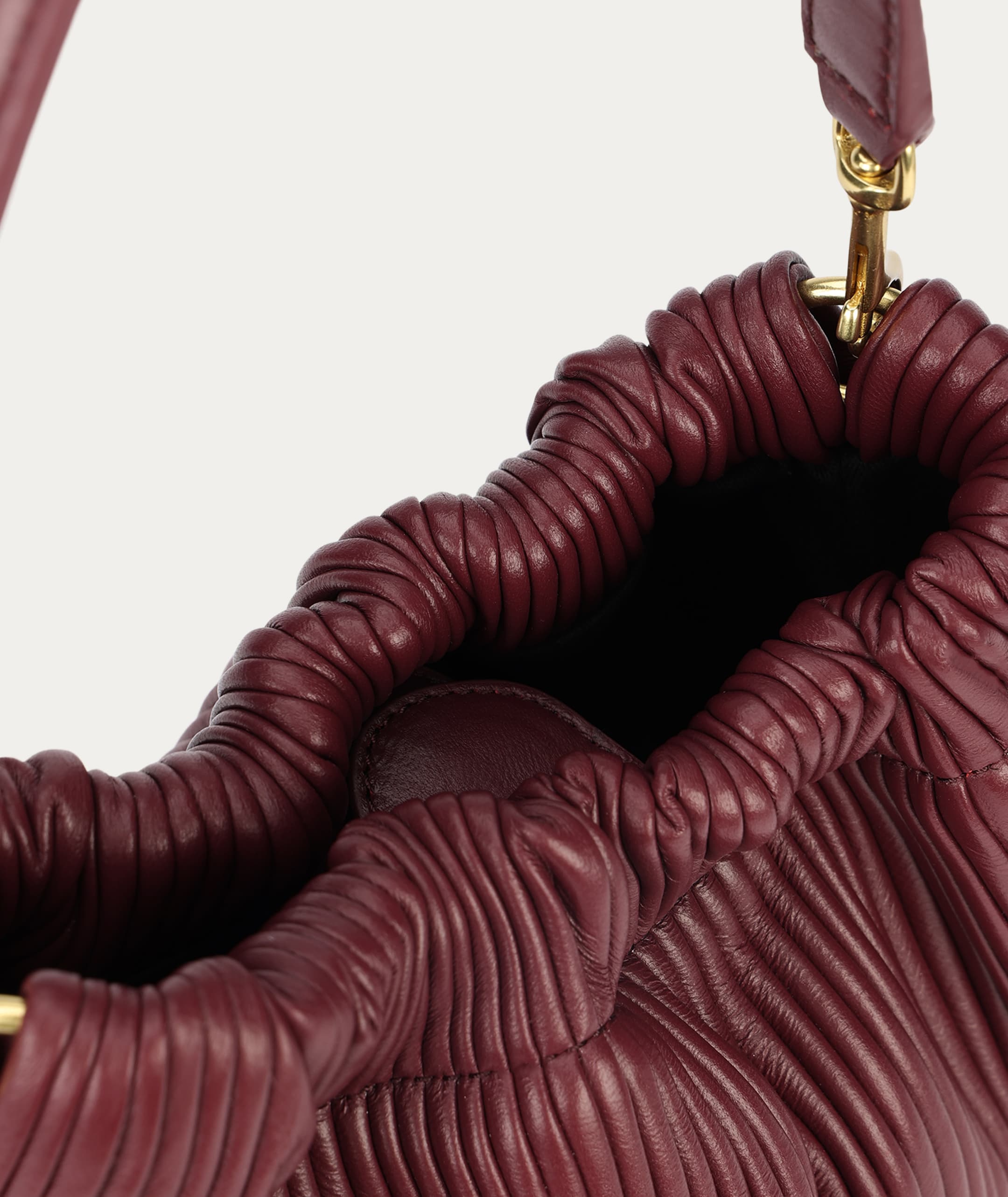 Deadly Ponies | Mr Cinch Mini - Claret Pleated