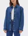 Assembly Label | Denim Belted Jacket - Heritage Blue