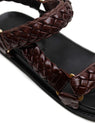 La Tribe | Elke Braided Sandal - Black Cherry