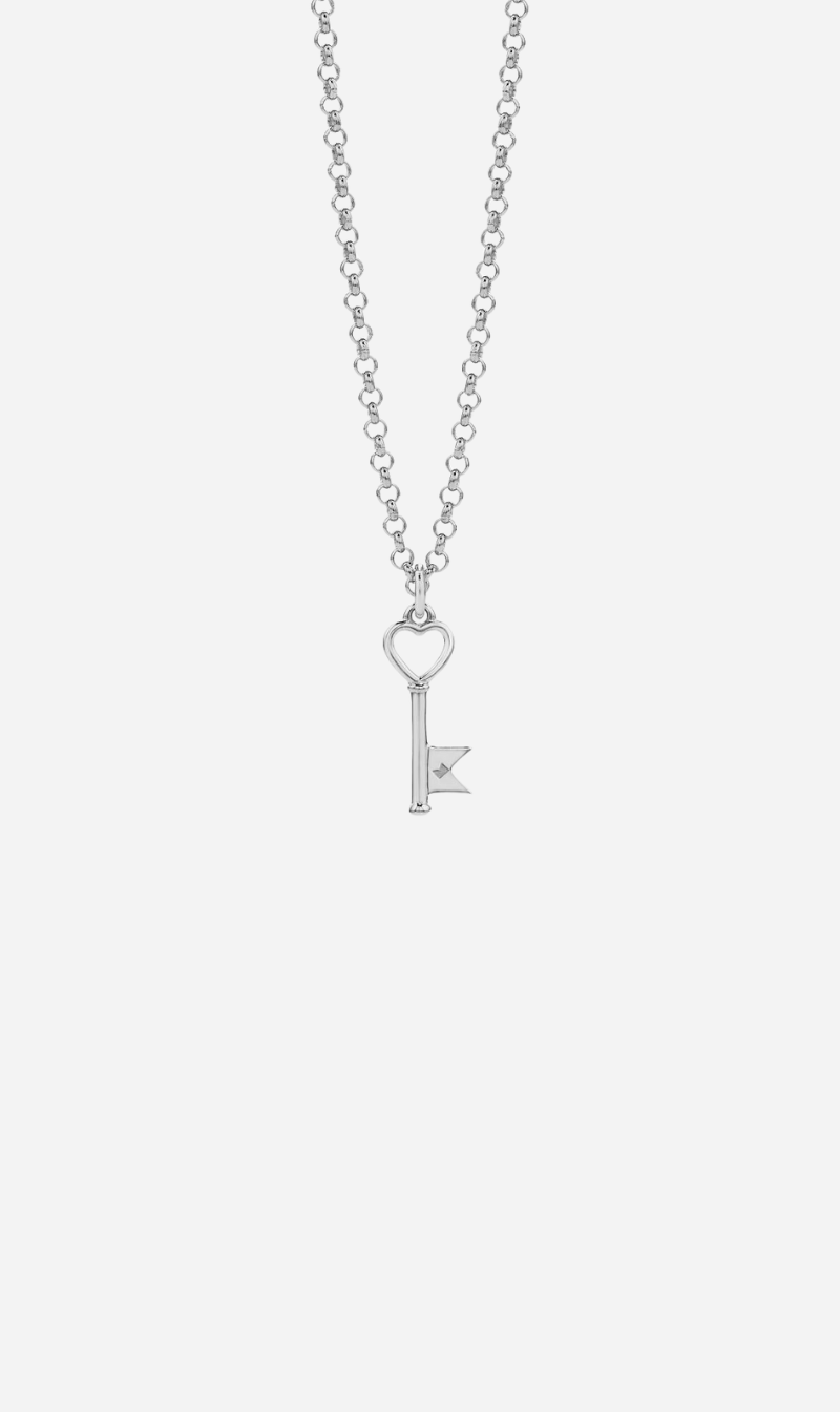 Karen Walker | Monogram Key Necklace - 45cm