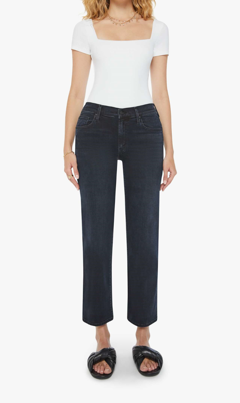 Mother Denim | The Mid Rise Zip Rambler Ankle - Night In Venice