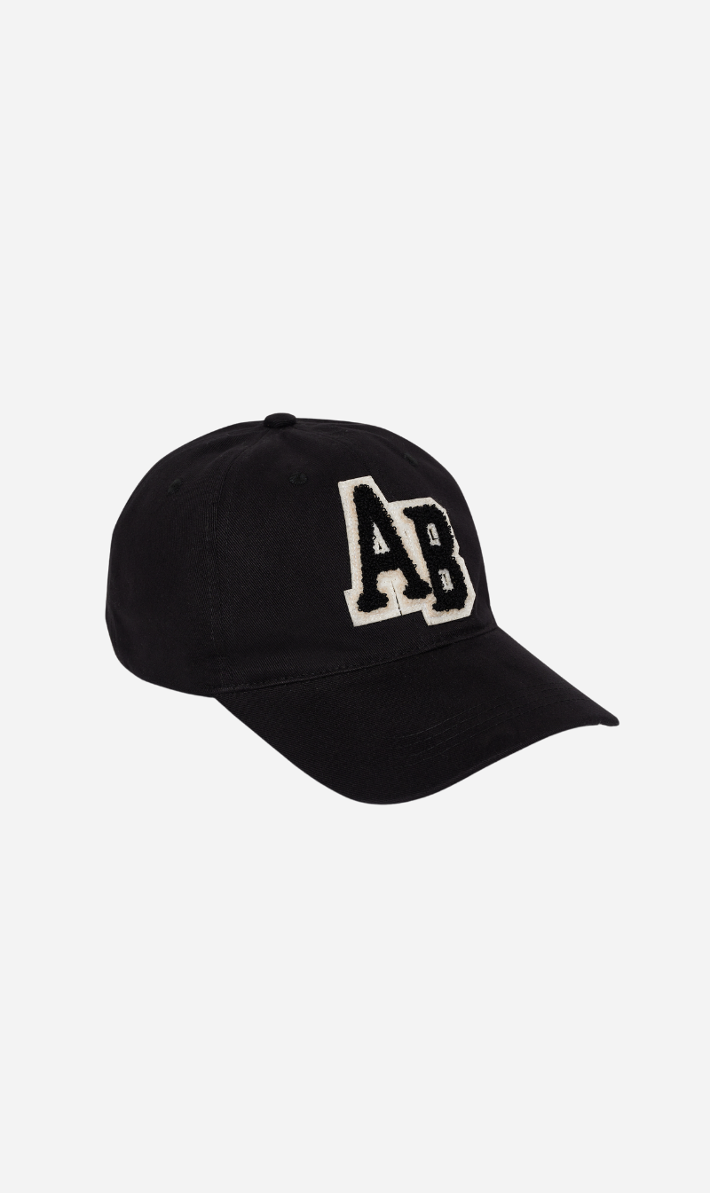 Anine Bing | Jeremy Baseball Cap Letterman - Black