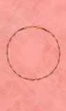 Tityaravy | Lotus Necklace -  Micron/Green/Pink Ruby