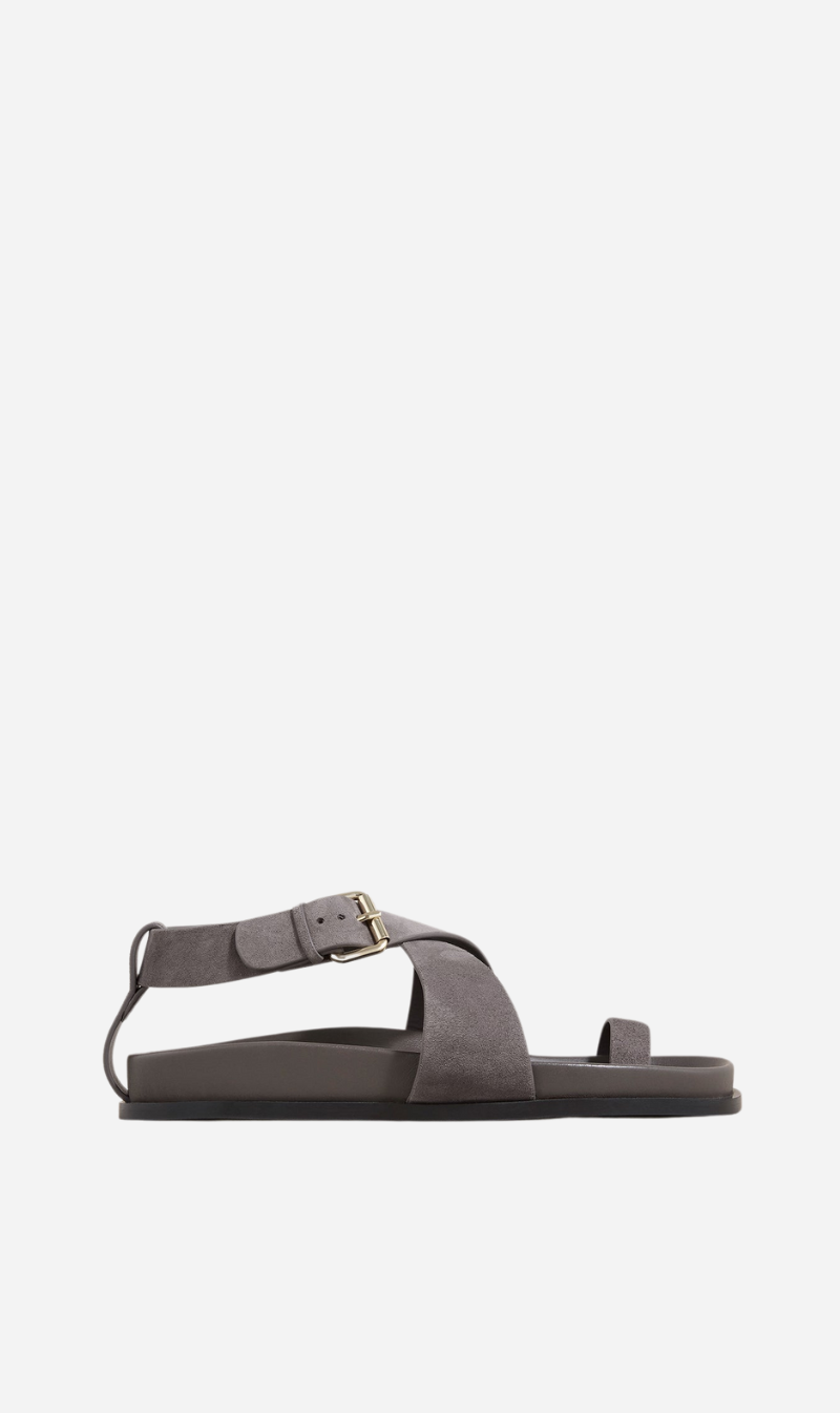 A.Emery | The Dula Sandal - Graphite Suede