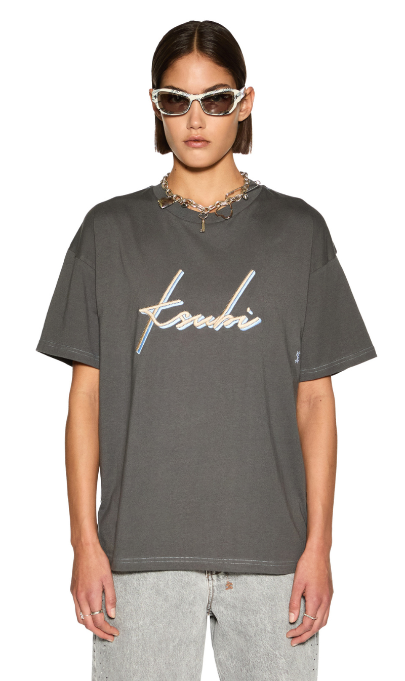 Ksubi | Moniker Oh G Tee - Charcoal