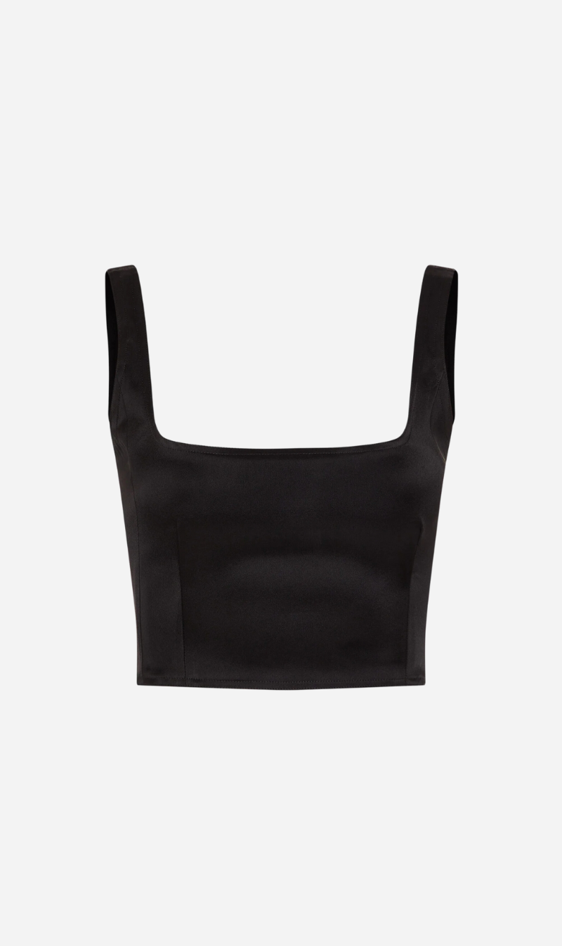 Paris Georgia | Marnie Top - Black