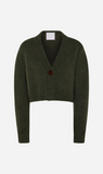 Paris Georgia | Elemental Chunky Cardigan - Green