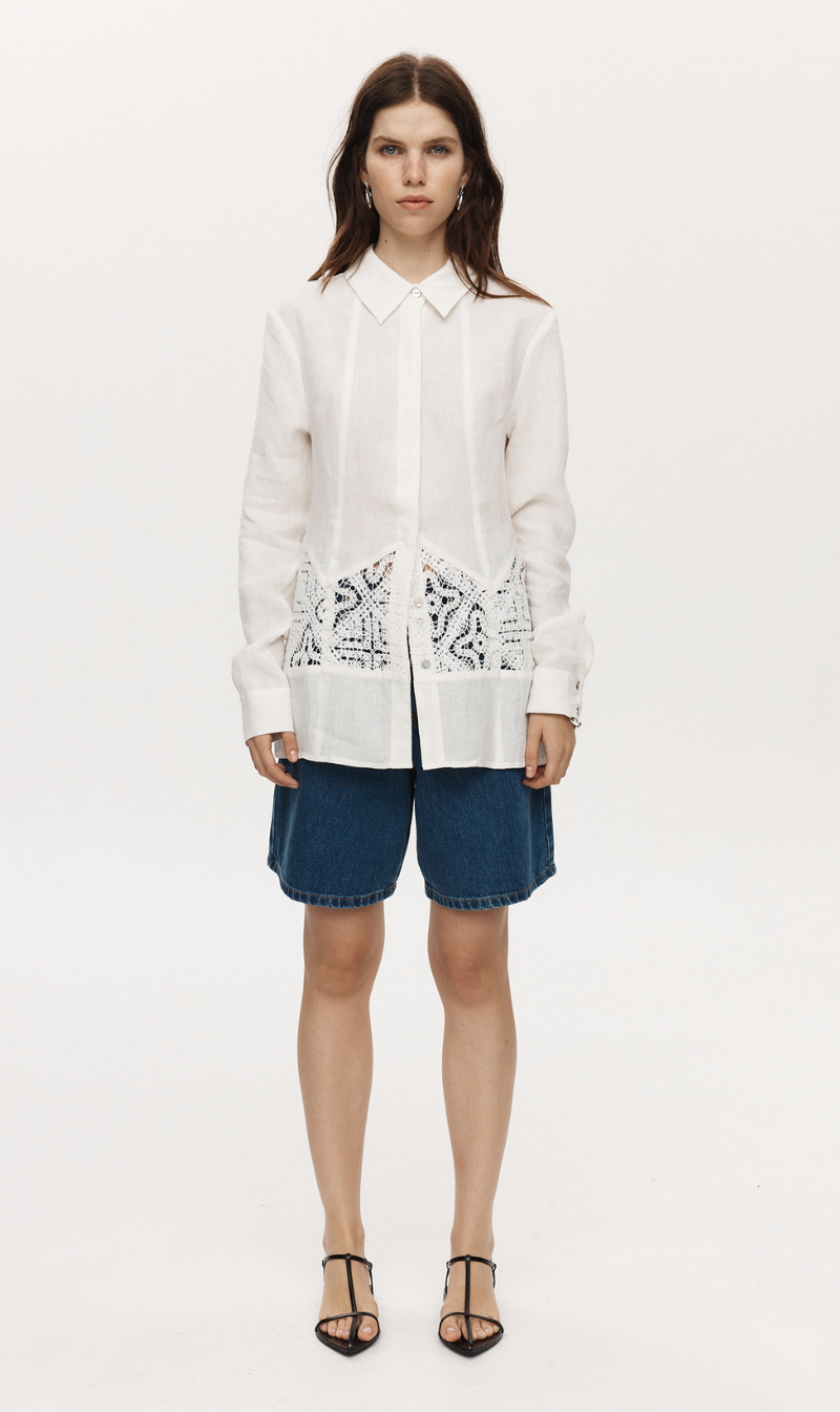 Marle | Iona Shirt - Ivory