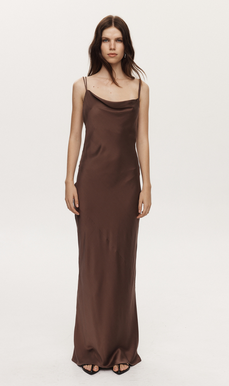 Marle | Rue Dress - Espresso