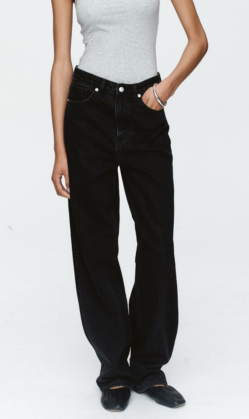 Marle | Relaxed Jean - Black