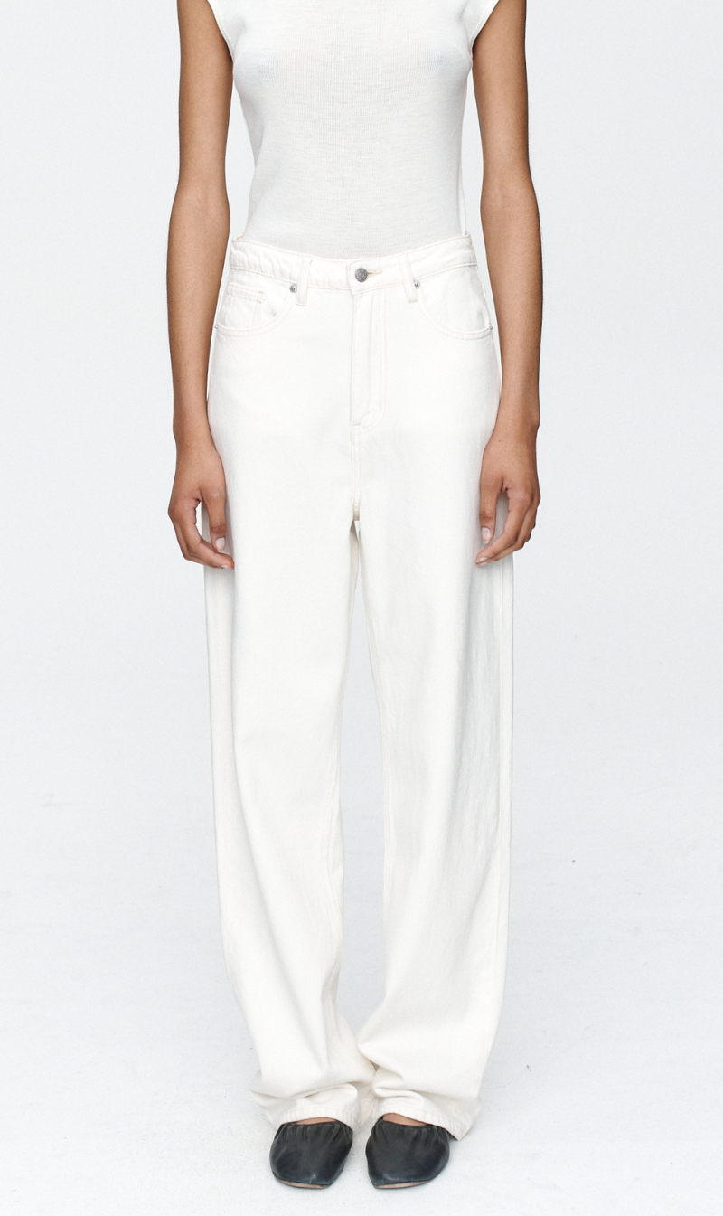 Marle | Relaxed Jean - Ivory