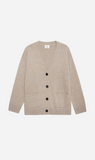 Anine Bing | Jackson Cardigan - Brown Cashmere