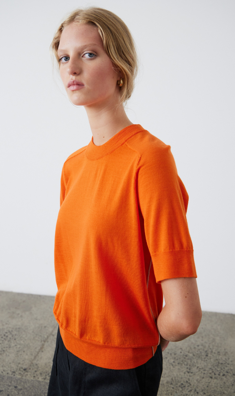 Laing | Ulimate Knit T.Shirt - Flame