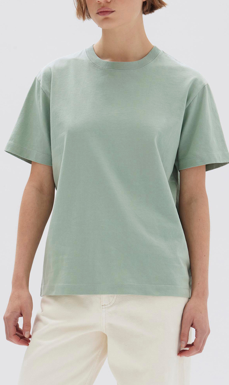 Assembly Label | Organic Base Tee - Rosemary